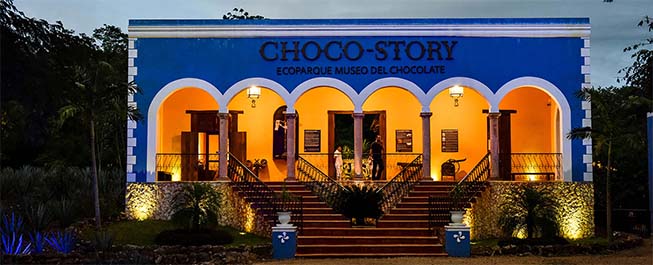 Museo del chocolate en Uxmal