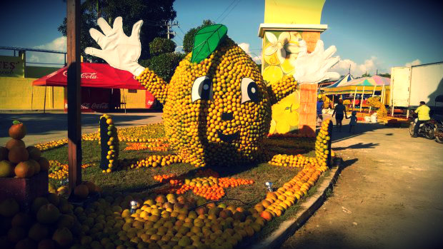 Feria de la naranja en Oxcutzcab